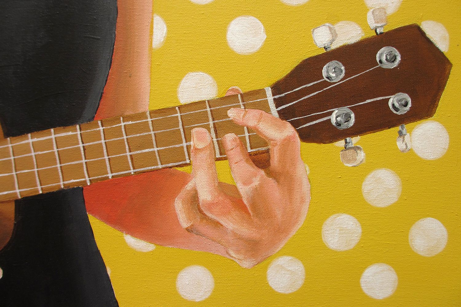 [5/7] Playing the ukulele painting - Magical Daydream